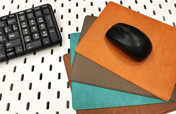 環保皮革超薄滑鼠墊-K73001